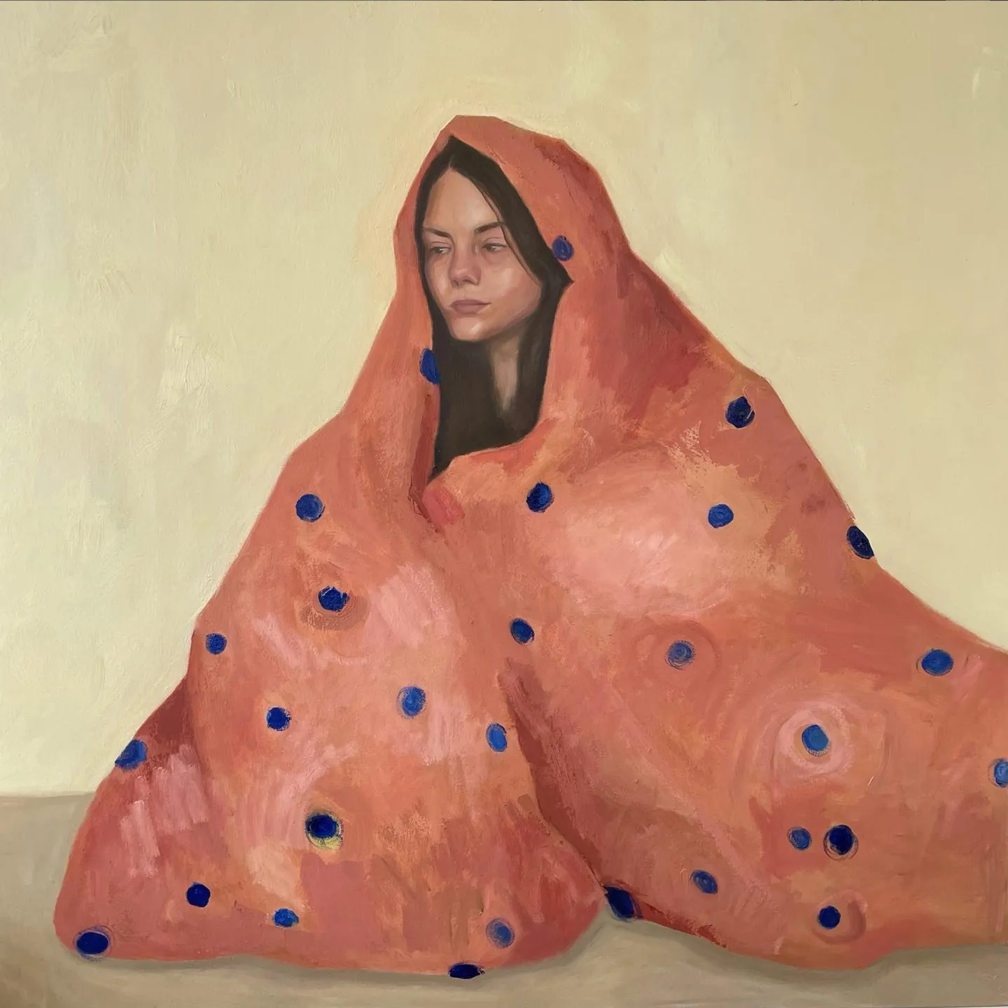 Ölgemälde "Innenblick" - Jule Rudrof - Künstlerin in Leipzig.