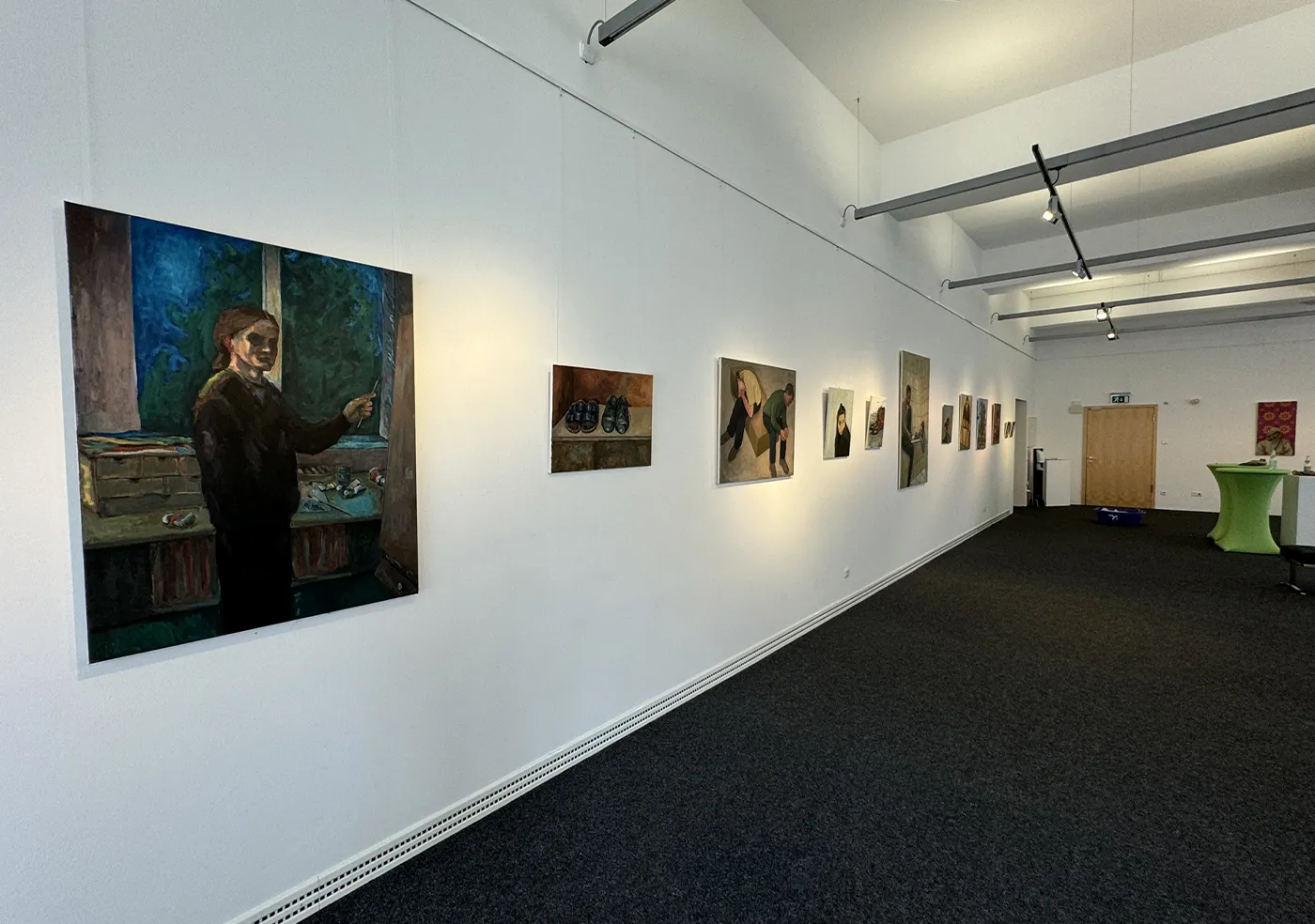 Kunstausstellung in der alten Amberger Feuerwache.